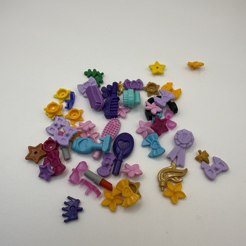 LEGO Lot‎ of Assorted Friends Minifigure Accessories Bow Hat Stars Glasses 004